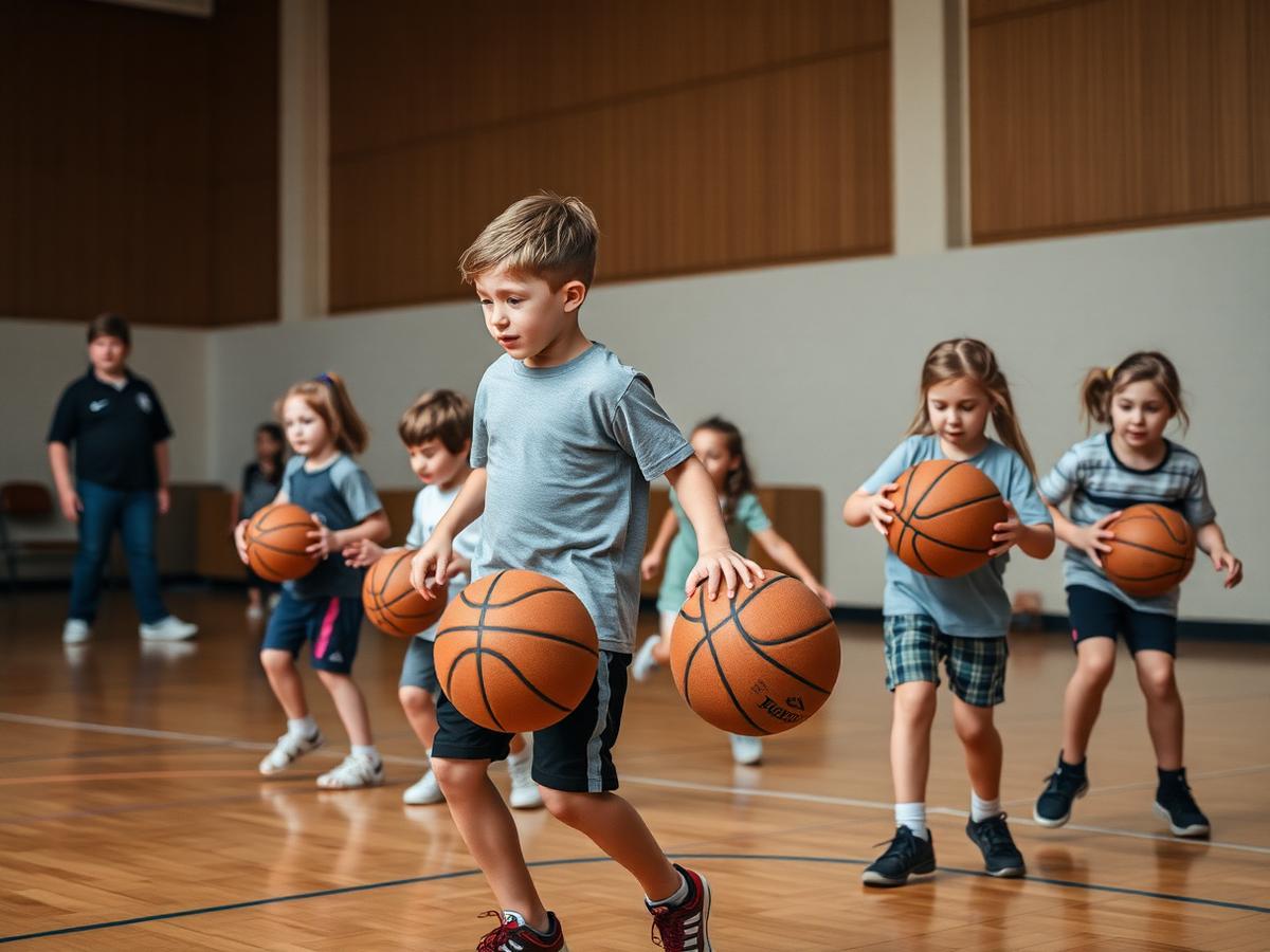 Basketbaltraining 8–11 jaar